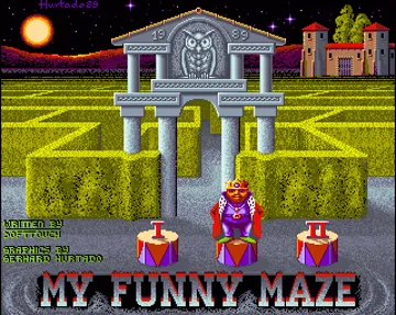 My Funny Maze screen shot title